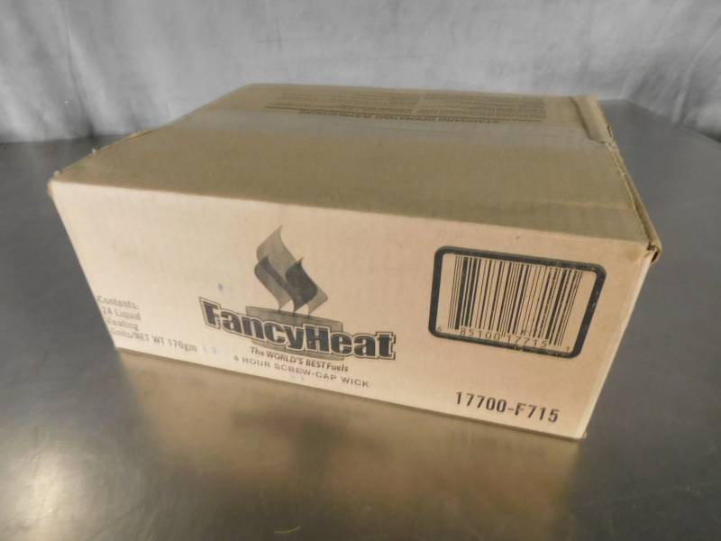lot 3197 image: Case of Fancy Heat 4 Hour Screw Cap Wick