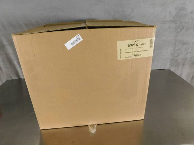 lot 3394 image: Case of Enviroware 10 Plates