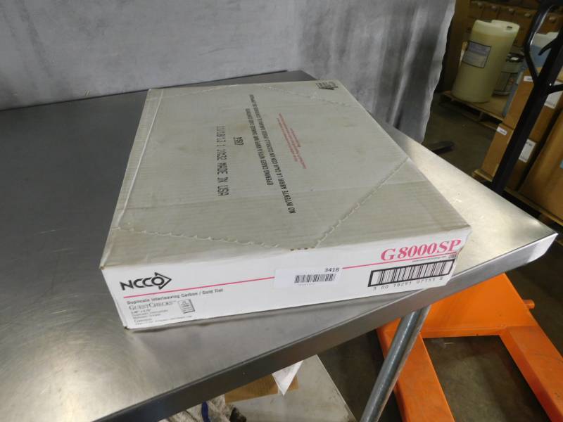 lot 3420 image: Ncco Duplicate Interleaving Carbon Guest Checks