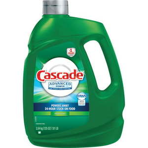lot 62613 image: Cascade Advanced Power Liquid Dishwasher Detergent with Dawn, 125 Fl Oz
