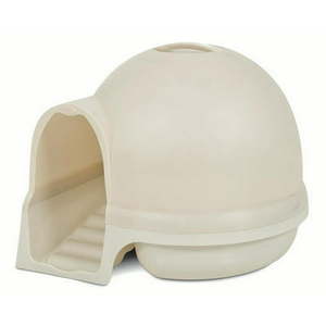lot 62996 image: Booda Dome Clean Step Cat Litter Box Pearl