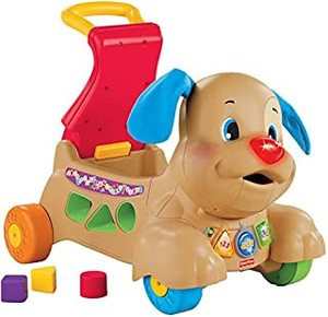 lot 62997 image: Fisher-Price Laugh & Learn Stride-to-Ride Puppy Amazon Exclusive (B00CS3XACC)