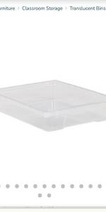 lot 63002 image: 4.Translucent Plastic Bins