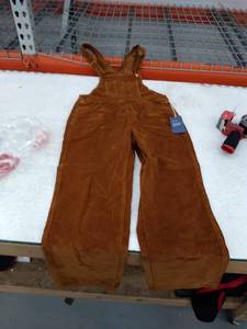 lot 63033 image: Wide Leg Women Overalls (Brown)