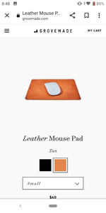 lot 63036 image: Mouse Pad (Brown)