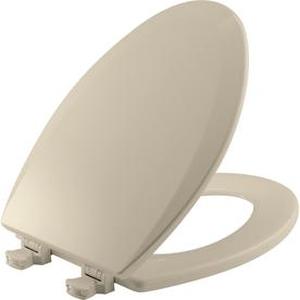 lot 63040 image: Bemis 1500EC Lift-Off Wood Elongated Toilet Seat Available in Various Colors