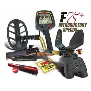 lot 63076 image: Fisher F75 Plus Metal Detector with Bundle Package