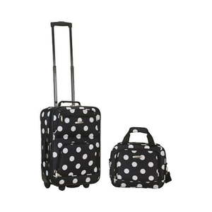lot 63128 image: Rockland 2-Pc. Pattern Softside Luggage Set