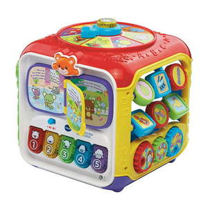 lot 63141 image: VTech Sort and Discover Activity Cube (Frustration Free Packaging), Red (B06ZZHQ6Z5)