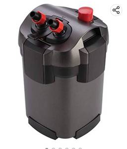 lot 63217 image: Marineland Magniflow Canister Filter for Aquariums, Fast Maintenance