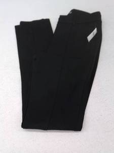 lot 63219 image: Old Navy High Rise Pixie Slim Slacks, Women, 8 Tall, Black
