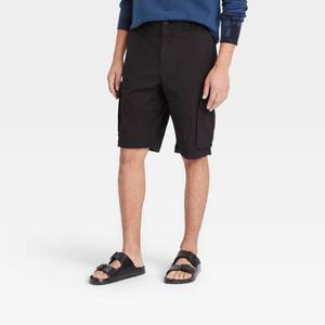 lot 63259 image: Mens 11 Rip Stop Cargo Shorts - Goodfellow & Co Dark Gray 30