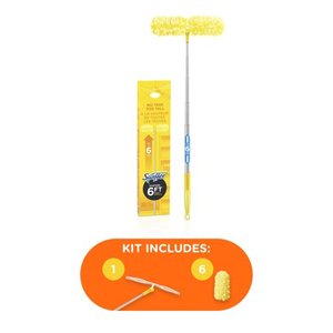 lot 63262 image: Swiffer Ceiling Fan Duster Super Extender Handle Starter Kit