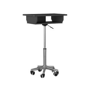 lot 63270 image: Techni Mobili Folding Table Laptop Cart Graphite