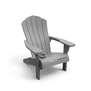 lot 39140 image: Keter 247093 Adirondack Chair Gray - Retail 79.99$