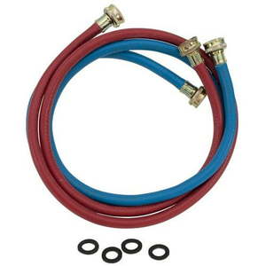 lot 39159 image: Peerless Hot and Cold Washing Machine Hose 2 Piece