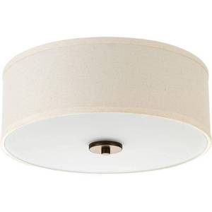lot 38537 image: Inspire Collection Two-Light 13 Flush Mount