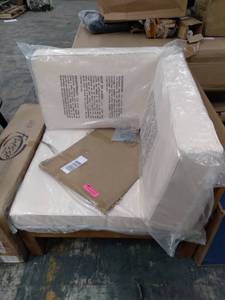 lot 38565 image: Oana Outdoor Wood Corner Section by Christopher Knight Home