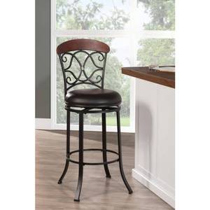lot 38590 image: Trevelian Barstool Coffee Brown - Hillsdale Furniture