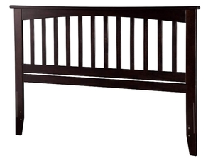 lot 38526 image: MISSION HEADBOARD KING ESPRESSO