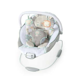 lot 38822 image: Ingenuity Cradling Bouncer Seat with Vibration and Melodies- Landry the Lion