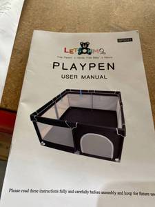 lot 38851 image: Letfonmo Play Pen BP5027