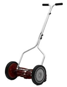 lot 38876 image: AMERICAN LAWNMOWER CO. MANUAL PUSH MOWER SLIGHTLY USED