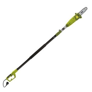 lot 38882 image: Sun Joe - Electric Multi-Angle Pole Chain Saw - Green