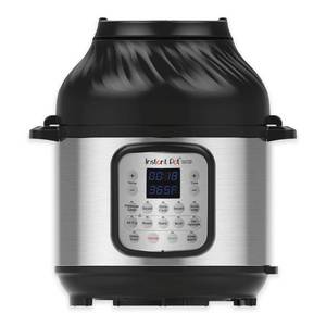 lot 38929 image: Instant Pot - 6Qt Crisp Pressure Cooker Air Fryer - Silver