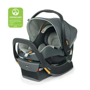 lot 38930 image: Chicco KeyFit 35 ClearTex FR Chemical Free Extended Use Infant Car Seat with Base, Cove