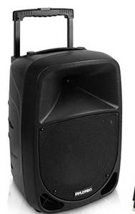 lot 35423 image: Pyle 1000W Portable Bluetooth PA Speaker - 10 Karaoke Speaker System with UHF Wireless Microphone, Remote Control & Built-in Rechargeable Battery, MP3USBSD, LED Battery Indicator Lights - PSBT105A
