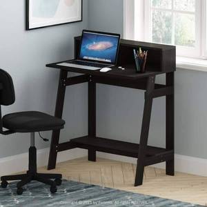 lot 38695 image: Furinno 14054 Simplistic A-Frame Computer Desk