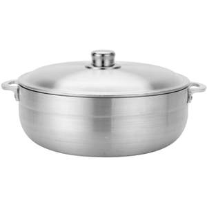 lot 38707 image: Alpine Cuisine 13 Quart Aluminum Nonstick Caldero Pot with Aluminum Lid