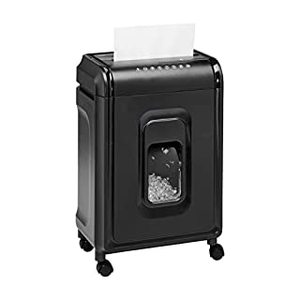 lot 38724 image: Amazon Basics 8-Sheet High-Security Micro-Cut Shredder with Pullout Basket (B07NDJTS6S)