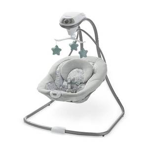 lot 38984 image: Graco Simple Sway Baby Swing - Ivy