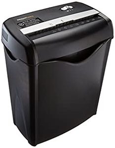 lot 38985 image: Amazon Basics 6-Sheet Cross-Cut Paper and Credit Card Home Office Shredder (B00HFJWKWK)