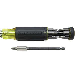 lot 40108 image: Klein Tools 32303 14-in-1 Multi-Bit Adjustable Length Screwdriver