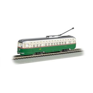 lot 40110 image: Bachmann HO Scale Train Sparking Trolley Pole DCC Sound Equipped Ptc 60503