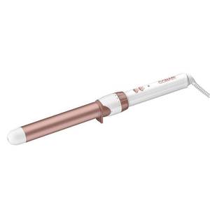 lot 40146 image: Conair Double Ceramic 1-inch Curling Wand, Straight wand produces flawless waves (B07D2JQMG1)