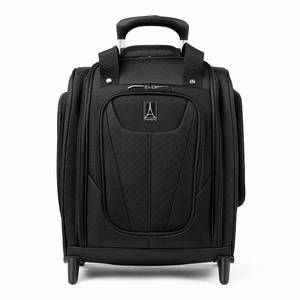 lot 40151 image: Travelpro Maxlite 5 Softside Lightweight Rolling Underseat Compact Carry-On Upright 2 Wheel Bag, Men and Women, Black, 15-Inch (B07BMBRPKH)
