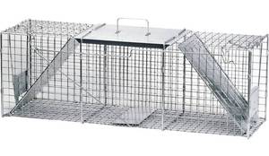 lot 40161 image: Havahart Two Door Cage Trap SKU 1045SR