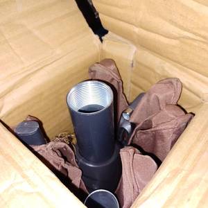 lot 40175 image: PATIO UMBRELLA, BROWN