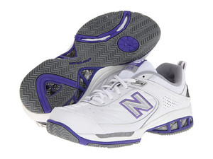 lot 40210 image: New Balance Womens WC806 Tennis Shoe,White,12 2E US