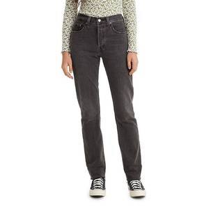 lot 40221 image: Levis Womens 501 Original-Fit Straight-Leg Jeans