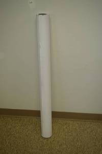 lot 25 image: Roll of White Paper 42 Wide