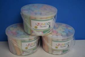 lot 78 image: 3 Buckets Jumbo Sidewalk Chalk
