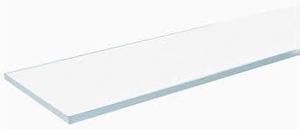 lot 44 image: 5 Pack White Shelf Boards - 12 x 48