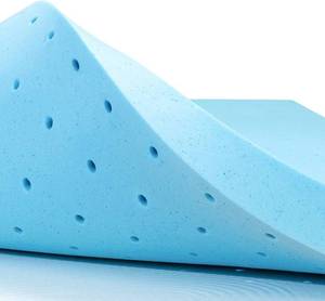 lot 52 image: Subrtex 3 Gel Infused Memory Foam Mattress Topper