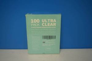lot 120 image: 100 Pack Ultra Clear Presentation Covers