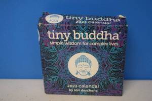 lot 128 image: Tiny Buddha 2023 Calendar